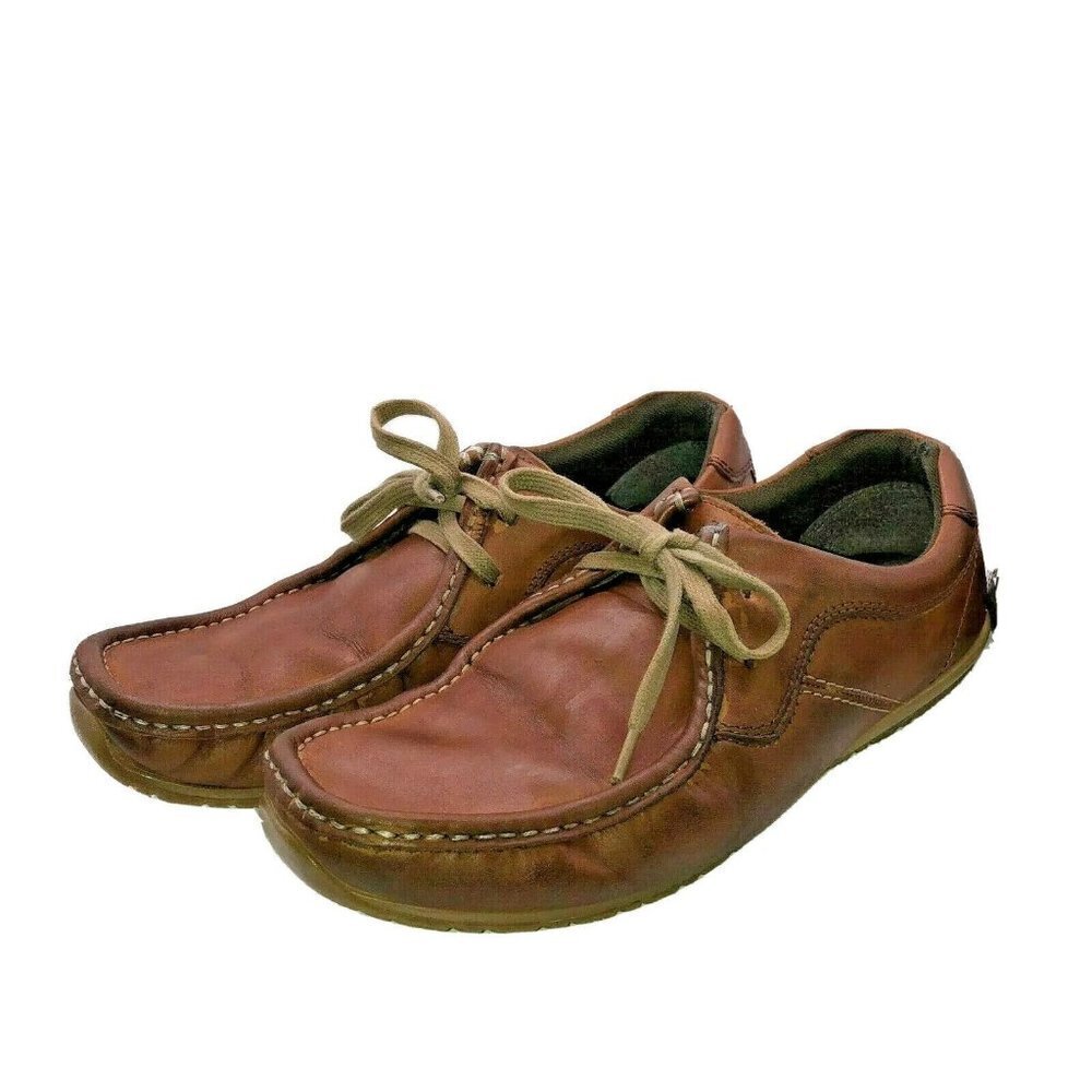 Marks and Spencer Blue Harbour Men's Size 8 ? Brown Leather Lace Up Shoes